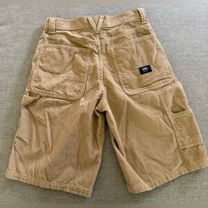 Vans Beige Corduroy Shorts